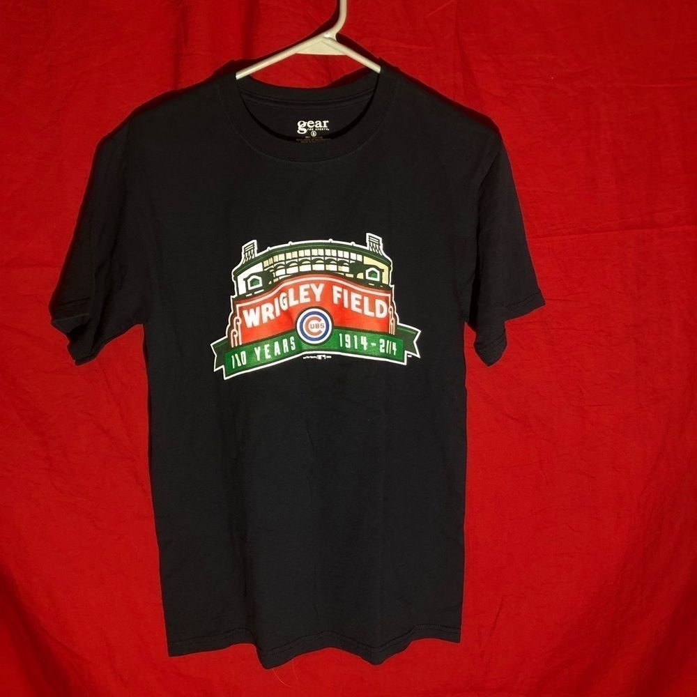 Black Gear For Sports Wrigley Feild 100 Years.